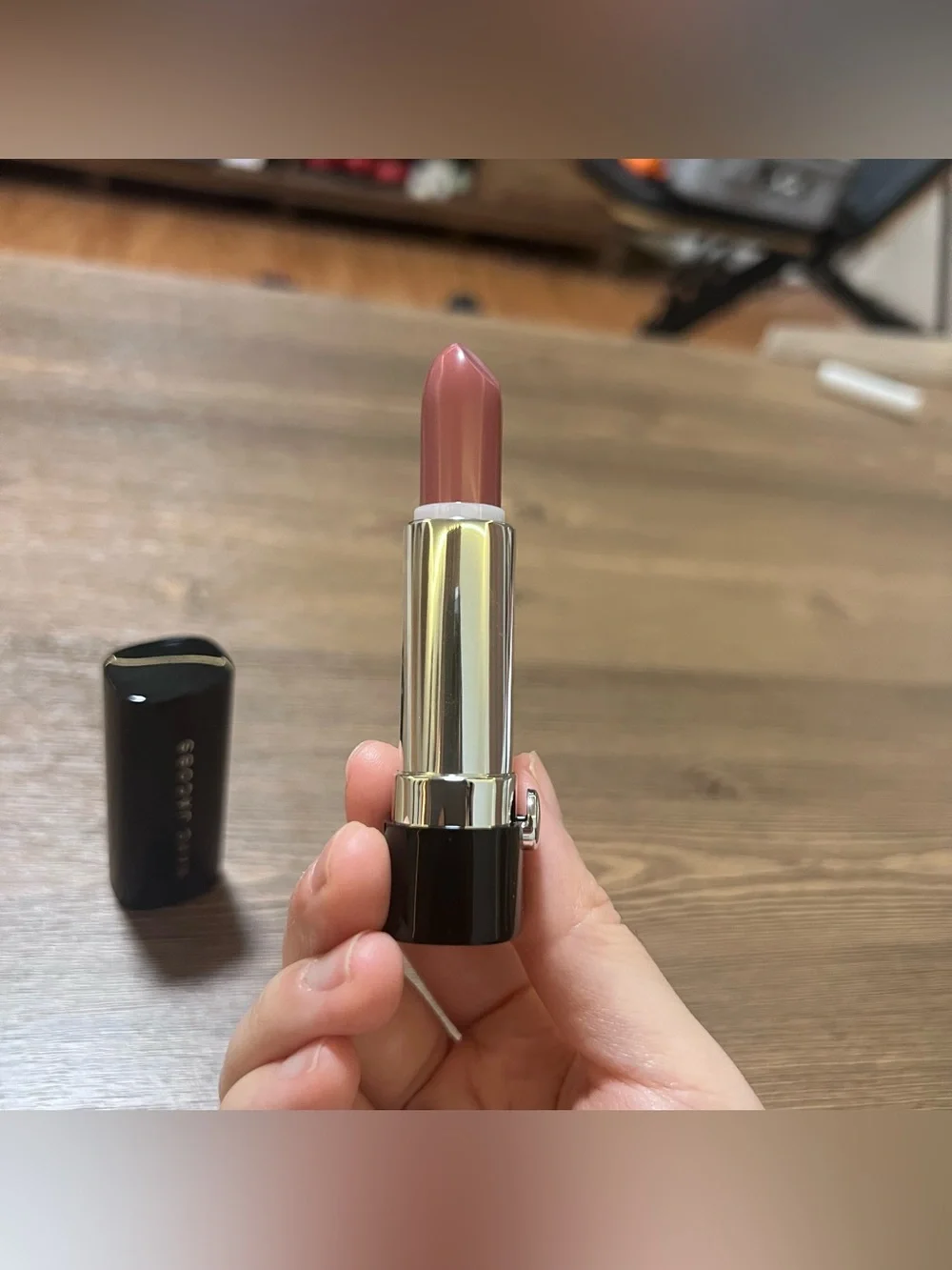 Marc Jacobs Le Marc Lip Creme Lipstick SLOW BURN 246 full size